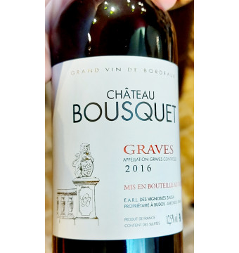 Château Bousquet - Bordeaux Graves (rood) 37,5 cl